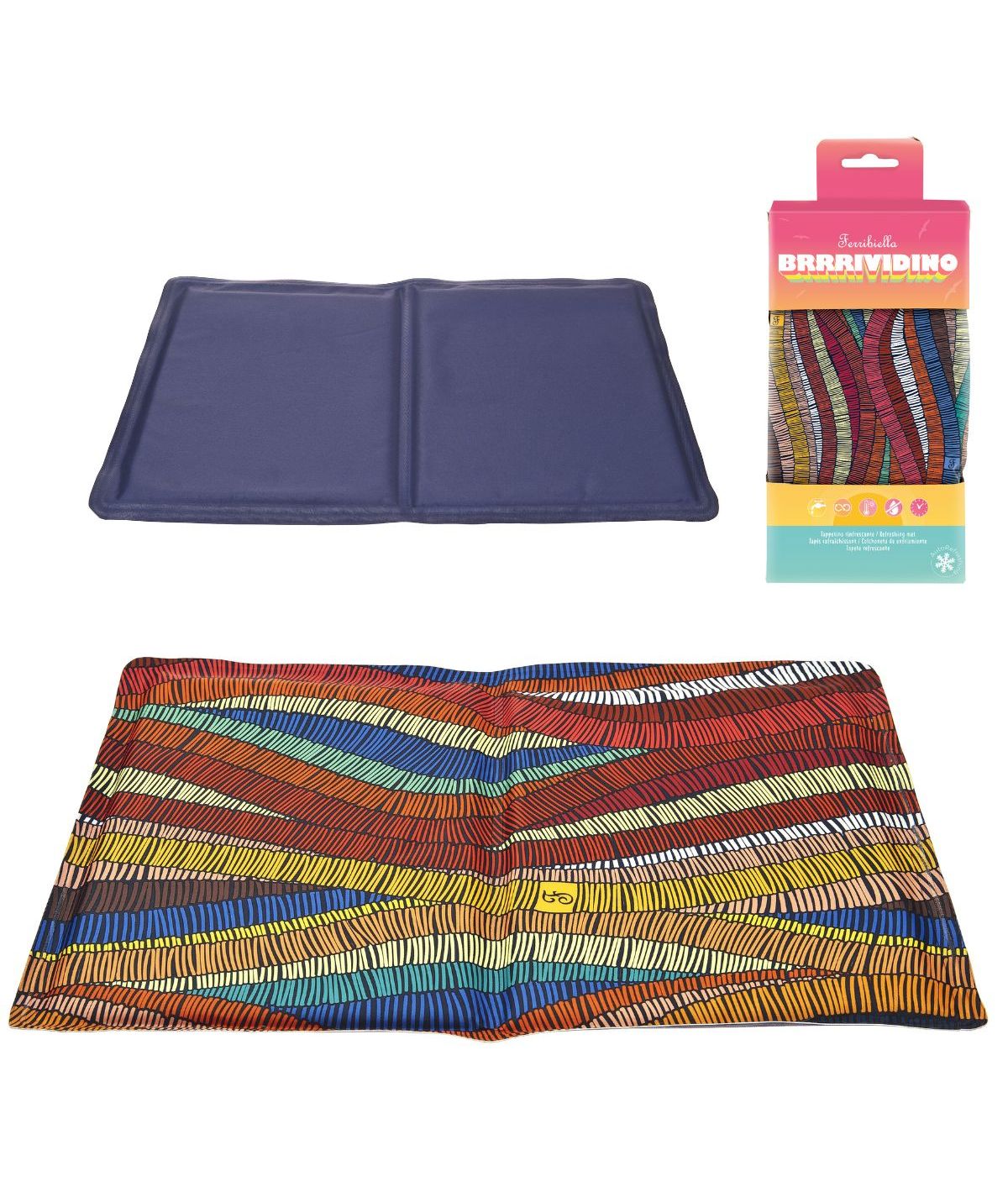 Δροσιστικό Χαλάκι Σκύλου Διπλής Όψης Ethnic Large 50x90cm 